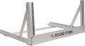 Sound Town 4U Aluminum 2-Post Desktop Open-Frame Rack, Angle Adjustable, for Audio/Video, Network Switches, Routers, Patch Panels (2PF-4A)