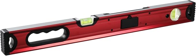 BETHEL 24 inch Digital Magnetic Level, LCD Smart Display Torpedo Level Tool Electronic Level Tool and Protractor - Master Precision - IP54 Dustproof and Waterproof with Carrying Bag