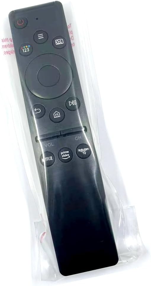 QRL Replacement Remote Control for Samsung Smart-TV 4K Curved TV UHD QLED TVs, with Netflix, Prime Video,rakuten Buttons