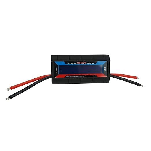 Proshopping 150A RC Watt Meter, High Precision Power Analyzer, DC 0-60V Volt Amp Watt Checker Tester, with Digital LCD Screen- for Voltage(V) Current(A) Power(W) Charge(Ah) and Energy(Wh) Measurement