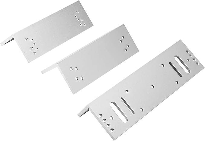 Z and L Bracket for 1200LBS 500KG Holding Force Electromagnet Lock Single Inward Door Access Control Electric Magnetic Door Lock