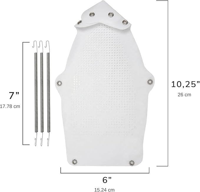 2 Piece - Cover Iron Shoe Used for Electric Iron Clothes Protector When Ironing - Prevents Burn, Sticking,Easy Installation Sole Plate Accessory