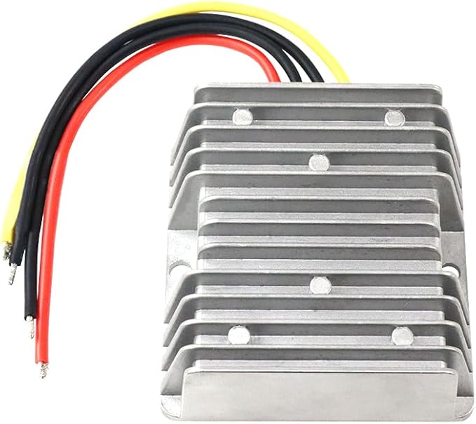 12V to 24V DC Step Up Converter, Boost Converter 3Amps 72W Voltage Regulator Waterproof Power Adapter, for LED Light Projects, Starlink Mini, RF Environment