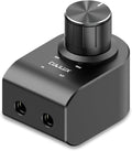 Cubilux 3.5mm Stereo Volume Controller, Headphones Volume Attenuator with Full Aluminum Alloy Case for Interference Isolation, 1/8-Inch Volume Inline Volume Control