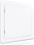 Morvat Access Panel 14x14 Inch for Drywall & Ceiling with Door, Heavy-Duty Durable ABS Plastic & Easy Install Access Box, Wall Hole Cover Plate for Plumbing & Electrical Cables & Wiring, White