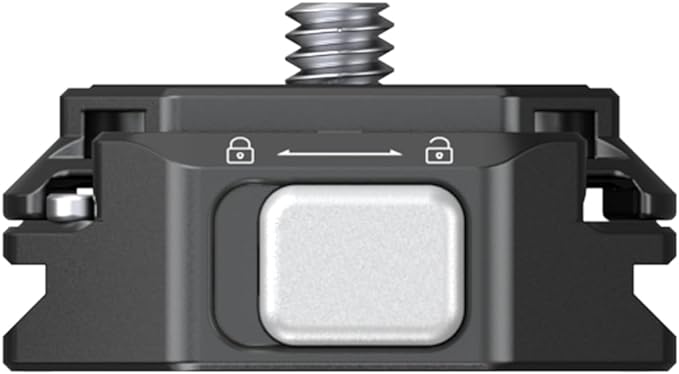 FALCAM F38 Quick Release Base V2, Quick Release System, Base with 1/4" and 3/8" Screw Thread for Tripod, Monopod, Stabilizer, Slider - 3364