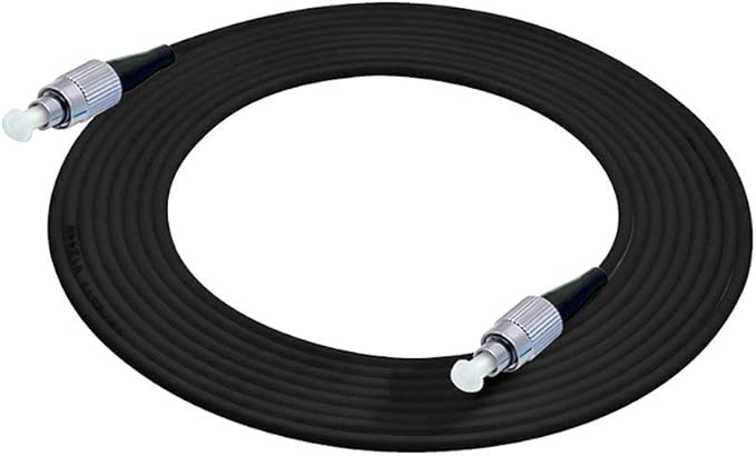 Jeirdus 600M FC-FC Armored Simplex 9/125 SM Fiber Optic Cable Jumper