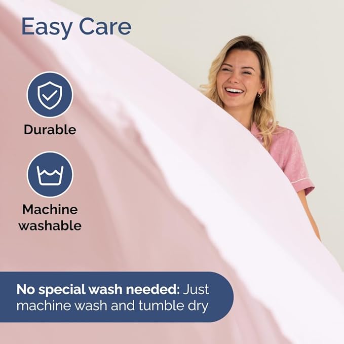 Full XL Bed Sheet Set - 4 Piece Extra Long Extended Full XL Sheets - Ultra Soft, Breathable & Cooling - Fits 8" to 16" Mattress with Deep Pockets - 54" x 80" - Wrinkle & Fade Resistant - Lavender Pink