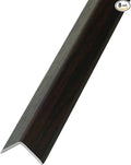 OUZUGIE 8-Pack 57 Inches, WPC Slat Wall Panel Trim,Corner Guard for High Grille (Walnut)