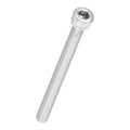 Kozelo 25pcs Socket Head Cap Screws - [M5-0.8 x 60mm] 304 Stainless Steel Allen Socket Drive for Electrical Motor 3D Printing Fan Engine Replacement Use, Silver