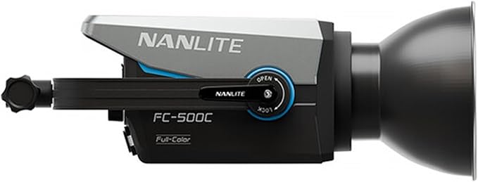 NANLITE FC-500C RGB LED Video Light – 520W Full Color Studio Lighting with App & DMX Control, CRI 96+ TLCI 98, Bowens Mount – for Film, Photography & Content Creation