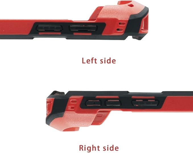 Protective Cover Bumper Case Rugged Boot with Hand Strap for Zebra TC51 TC510K TC52 TC56 TC57 (Red)