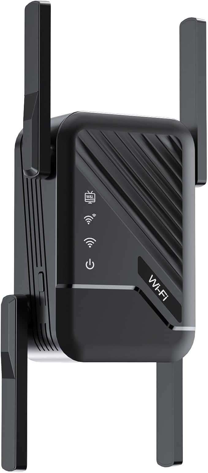 2026 Best WiFi Extender Signal Booster, Internet Extender Covers Up to 13389 Sq.ft for Home, Long Range WiFi Repeater with Ethernet Port, Wireless Router Amplifier Easy Setup,Wide Compatibility