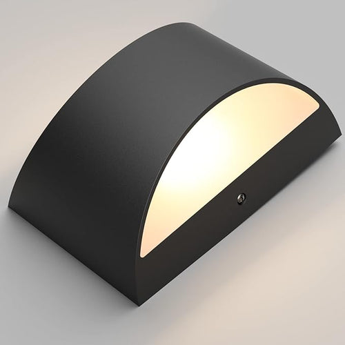 Aipsun Black Modern LED Wall Sconce Indoor Wall Lights 1 Pack Hardwired Up and Down Wall Mount Light for Living Room Bedroom Hallway Corridor Conservatory Warm White 3000K(with G9 Bulbs)