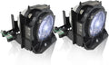 A+ Quality 2PCS ET-LAD60W Replacement Projector Lamp Bulbs Compatible with Panasonic PT-D5000 PT-D6000 PT-D6710 PT-DW6300 PT-DZ6700 PT-D6000ES PT-D6000LS PT-D6000ELS(Dual Lamps in One Package)