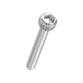 Kozelo 60pcs Socket Head Cap Screws - [M1.4-0.3 x 10mm] 304 Stainless Steel Allen Socket Drive for Electrical Motor 3D Printing Fan Engine Replacement Use, Silver