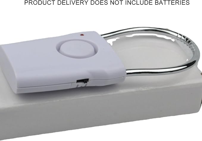 Wireless Door and Window Safety Sensors, Touch Vibration Detection, 120 Alarm Sound, Three Alarm Modes for Burglar Alarm System at Home
