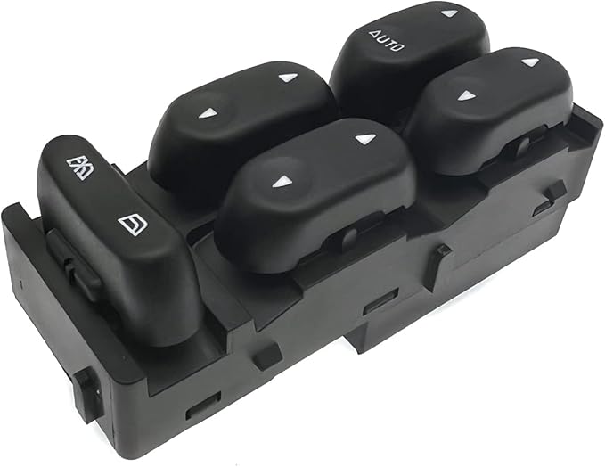 HYXUAN Driver Side Master Power Window Switch 1L2Z14529BA Compatible with Excursion Explorer F-250 F-350 F-450 F-450 F-550 Marauder Mountaineer