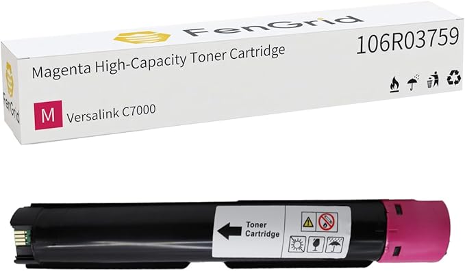 OEM 106R03759 Toner Cartridge Magenta Extra High Capacity 10,100 Page-Yield Works with Printer Models Xerox VersaLink C7000 C7000N C7000DN C7000V (Magenta)