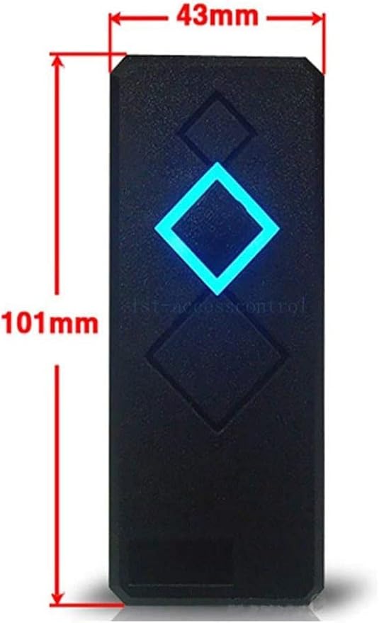 MENGQI-CONTROL 2 Door Access Control System with 600lbs Magnetic Lock Entry Control Panel 110V Power Supply Box RFID Reader Exit Button Enroll RFID USB Reader Card Key Fob Phone APP Remote Open Lock
