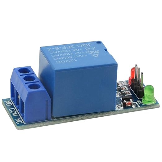 XINGYHENG 10PCS One Channel Relay Module 12V Low Level Trigger Expansion Plate Load Controlled Switch Module for Industrial Automation Process
