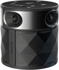 PANOCORE360 All-in-One Meeting Camera - 360° Conference Cam for PC Mac, Speaker & Mic Array, Auto Speaker Focus, 1080P Output, AI Voice Isolation, Local Recording,Compatible with Webex/Zoom/Teams/Meet