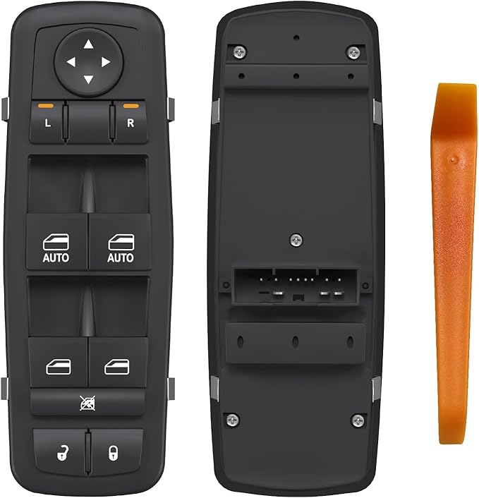 Blycorul Master Power Window Switch Driver Side Replacement for 2011-2020 Chrysler 300 Chrysler 200, 2011-2019 Dodge Charger, 2016-2022 Ram 1500/2500/3500 - Replaces OEM 68139805AB, 56046823AE