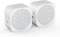 Outlet Timer Indoor 2 Pack, Countdown Timers for Electrical Outlets Up to 6H for Lights, Iron, Fan, Electric Bike, Auto Shut Off Switch for Home Kitchen Bedroom, 1875W