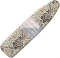 ZCFYGDX Elastic Ironing Board Covers Standard Size, William Morris Prints Ironing Board Straps/Cover and Fastener 18x58 Inch, Strongly Breathable and Doesn't Retain Moisture, Easy Installation