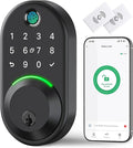 Smart Deadbolt Door Lock with Keypad:Yamiry Fingerprint Keyless Entry Deadbolt,Digital Smart Locks for Front Door,Electronic Code,Easy Installation
