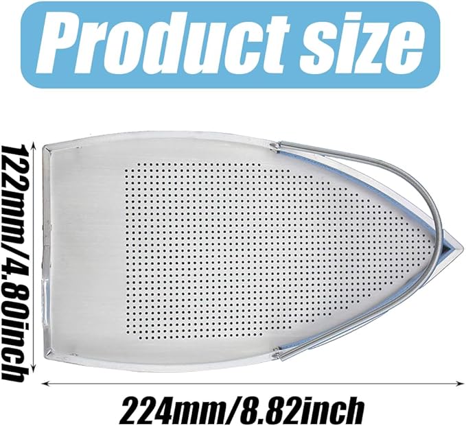 Wvapzwr Iron Shoe Cover, Iron Plate Cover Protector, Non-Stick Ironing Shoe, Ironing Accessories