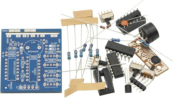 2PCS Music Sound Board Electronic Module DIY Kit Parts Components Soldering Practice Learning Kits
