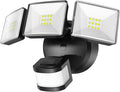 OREiN Motion Sensor Outdoor Flood Light, 26W 3500LM LED Security Light, 240° 40FT Detection, Dusk to Dawn/Auto/Test Modes, IP65 Waterproof for Garage, Yard, Porch, Driveway (Hardwired)
