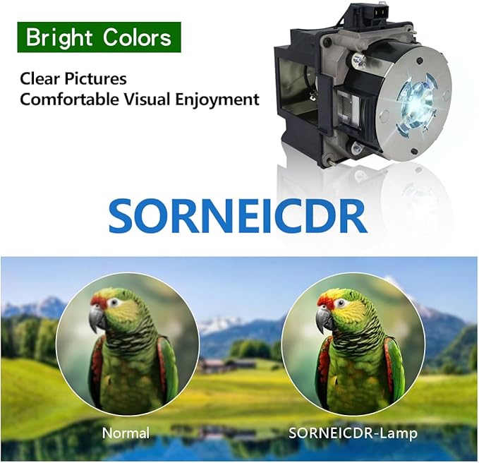SORNEICDR ELP LP93 Replacement Projector Lamp Bulb Compatible with Epson EB-G7000W EB-G7100/NL EB-G7200W EB-G7400U EB-G7500U/NL EB-G7800 EB-G7805U/NL EB-G7900U EB-G7905U G7200WNL Pro G7000W