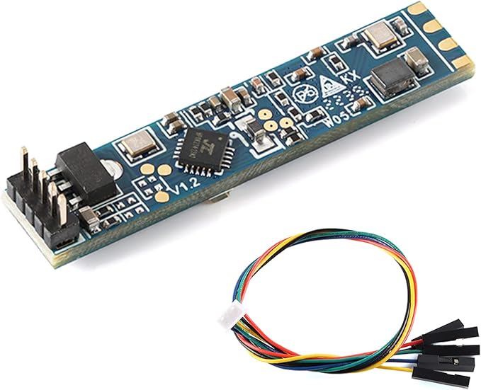 JESSINIE HLK-LD2410B-P Human Presence Radar Module Sensor Board with Pins Bluetooth LD2410B LD2410 Human Radar Sensor Module with 1.25 to 2.54mm Dupont Cable