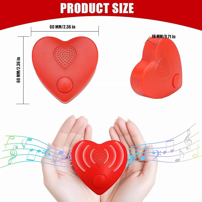 Voice Recorder, XLW 16min USB Downloadable, Recordable Sound Chips Module for Stuffed Animals,Personal Voice Message for Mother's Day Christmas Plush Toy, DIY Creative Presents for Boys, Girls-2P.