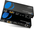 OREI 4K@60Hz KVM HDMI Extender Over Ethernet PoC Single HDBaseT CAT5e/CAT6A/CAT7 Cable - Upto 400 feet 4:4:4 - Remote, Keyboard, Mouse, USB Control
