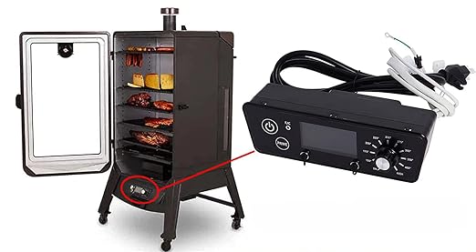 Pit Boss Control Board, Digital Thermostat Control Board Kit Replacement for Pit BOSS 5 Series Vertical Pellet Smoker
