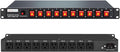 1U PDU Horizontal Rackmount Power Strip - Surge Protector 10 NEMA 5-15R Outlet 100V-240V/15A 1800 Joules, 10 Independent LED Switches, w/6 ft Cord, for Network Server, ETL Listed, by CENTROPOWER