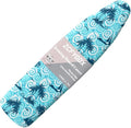 ZCFYGDX 18" x 58" Ironing Board Cover Scorch Resistant,Wear & Soil Resistant Covers, Easy Installation Elastic Edges 3 Fasteners,Lightweight & Breathable Coconut Tree Sailboat Print Size-2XL