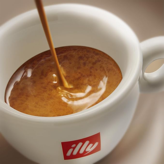 illy Decaf Whole Bean Coffee, Classico Decaffeinated Medium Roast, 100% Arabica, Premium Italian Coffee, Ideal for Espresso, Drip, Moka and French Press Brewing, 8.8oz, 6 Pack