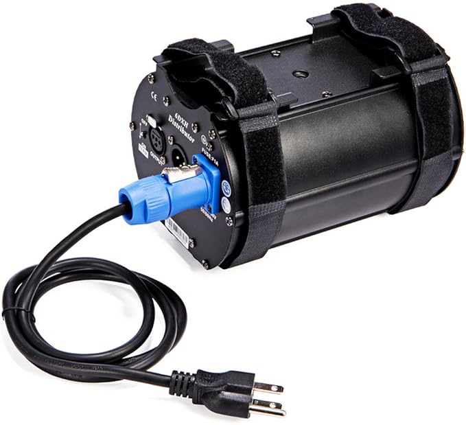 MFL. DMX Splitter with One Input 6-Way Distributor 3-Pin Xlr Separate Dmx Signal Amplifier System