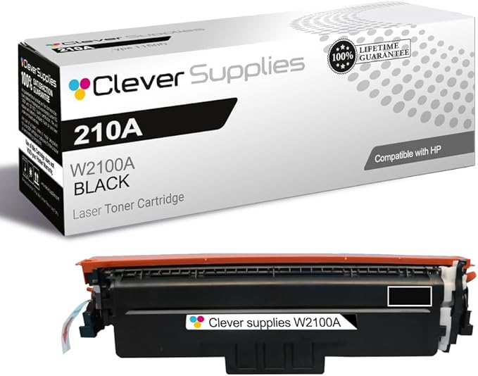 CS Replacement Compatible with HP 4201dwe Toner Cartridge W2100A to use with Color Pro 4201dn 4201dne 4201dw 4201dwe MFP 4301dw MFP 4301fdwe (Black, 1-Pack)