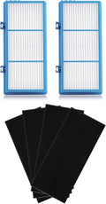 HAPF30AT-Total Air HEPA Type Filter Replacement for Holmes AER1 Air Purifier, Compatible with HAPF30AT and HAP242-NUC (2 HEPA Filters + 4 Carbon Booster Filters) by Funmit