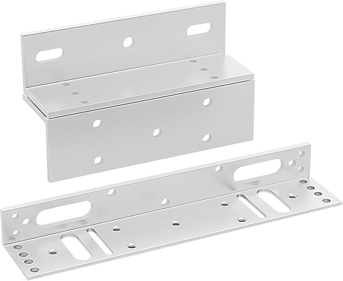 Z and L Bracket for 280KG 600LBS Holding Force Electromagnet Lock Single Door Access Control Electric Magnetic Door Lock