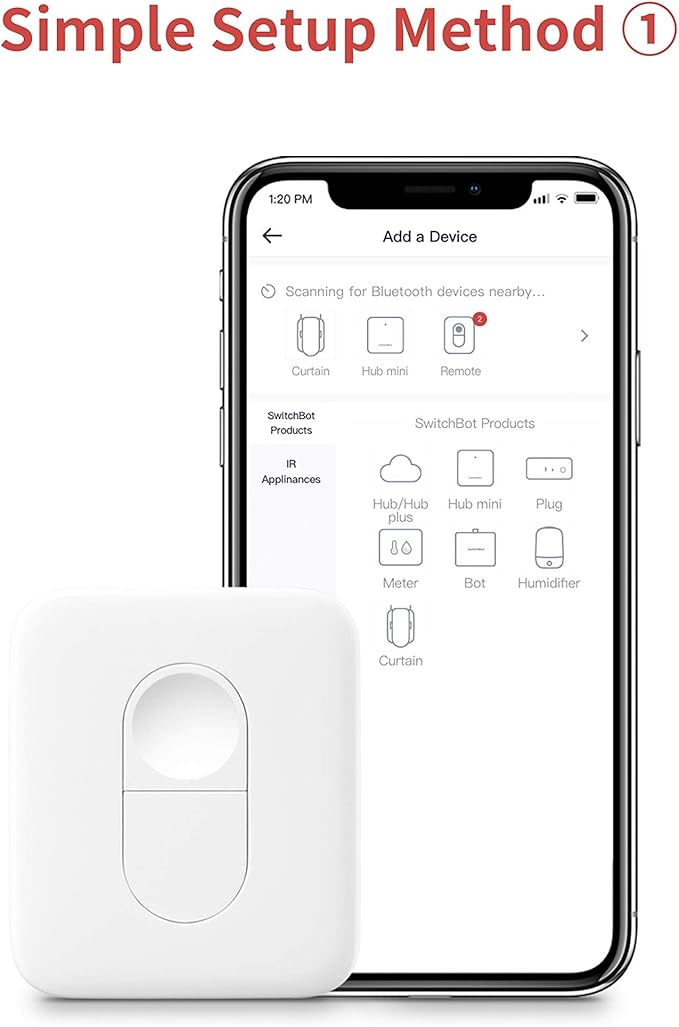 SwitchBot Automatic Curtain Opener with Remote - Bluetooth Remote Control Smart Curtain with App, Upgraded High-Performance Motor, Add SwitchBot Hub to Work with Alexa, Google Home, HomeKit (Curtain 3