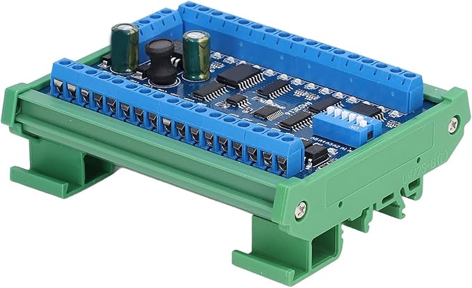 16 Input 16 Output Expansion Board RS485 16 Channel Remote Control Switch Module DC 6.5‑30V for PLC IO Smart Home Automation