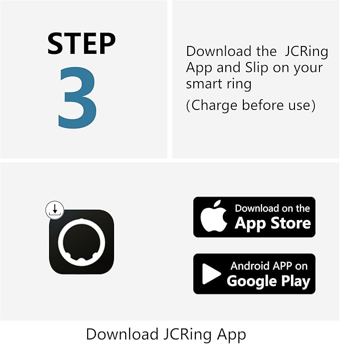 SEEKZERO Sizing Kit for Smart Ring, Size First Before You Buy - Choose from 8 Sizes - Sizes 6 to 13 - Find The Perfect Ring Size Smart Ring Only