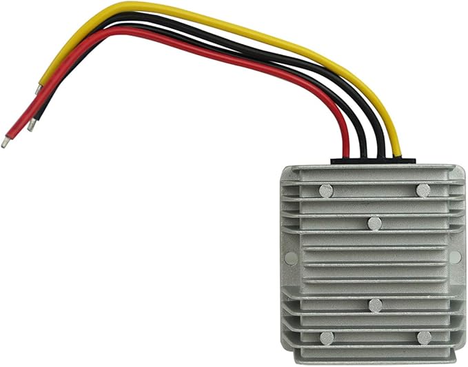 Proshopping Golf Cart DC Converter Regulator, 36V 48V Step Down to 12V 20A 240W Voltage Reducer, DC/DC Power Supply Module Buck Transformer, Waterproof - for Golf Cart, Club car, forklifts, Car