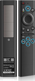 BN59-01385A Replacement Solar TV Remote Control for Samsung Smart TV/Neo QLED TVs (2021-2023) - Rechargeable via Solar/USB-C, Bluetooth, 4 Shortcut Keys